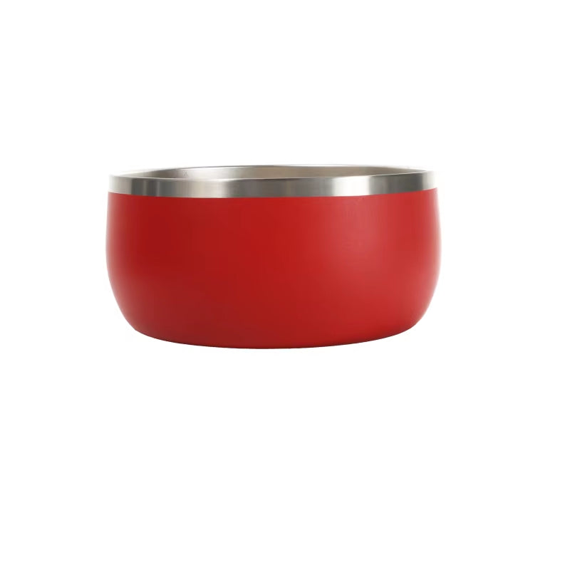 32Oz64Oz Dog Bowl for Food and Water Stainless Steel Pet Feeding Bowl Durable Non-Skid Doubl Wall Insulated Multi-Color Dog Bowl